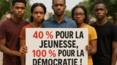 PETITION POUR DEMANDER DE « RESERVER 40 % DES POSTES DE DECISION AUX JEUNES AU BENIN »