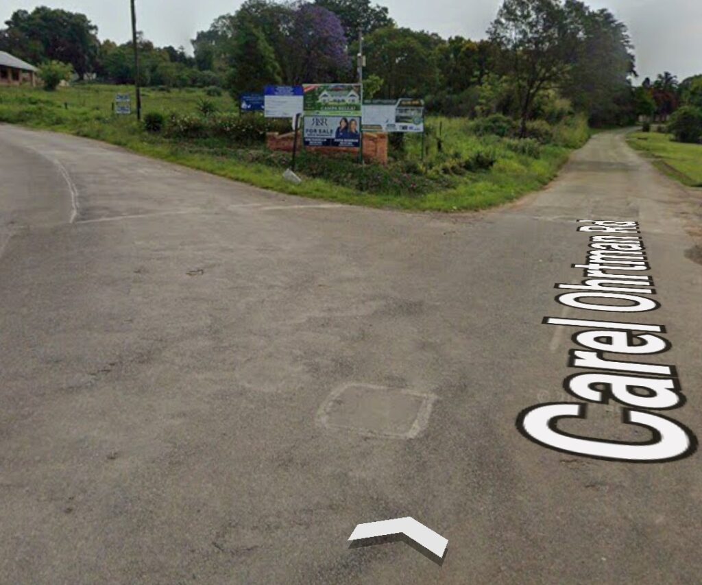 Street Lights Needed Urgently on Carel Orthmann Road