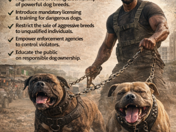 Petition for the Regulation of Dangerous Dog Breeds in Nigeria
