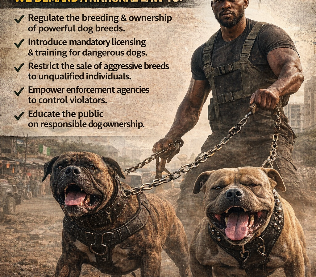 Petition for the Regulation of Dangerous Dog Breeds in Nigeria