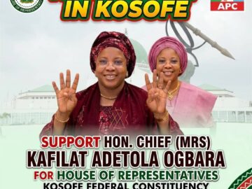 Justice for Kosofe APC primary election